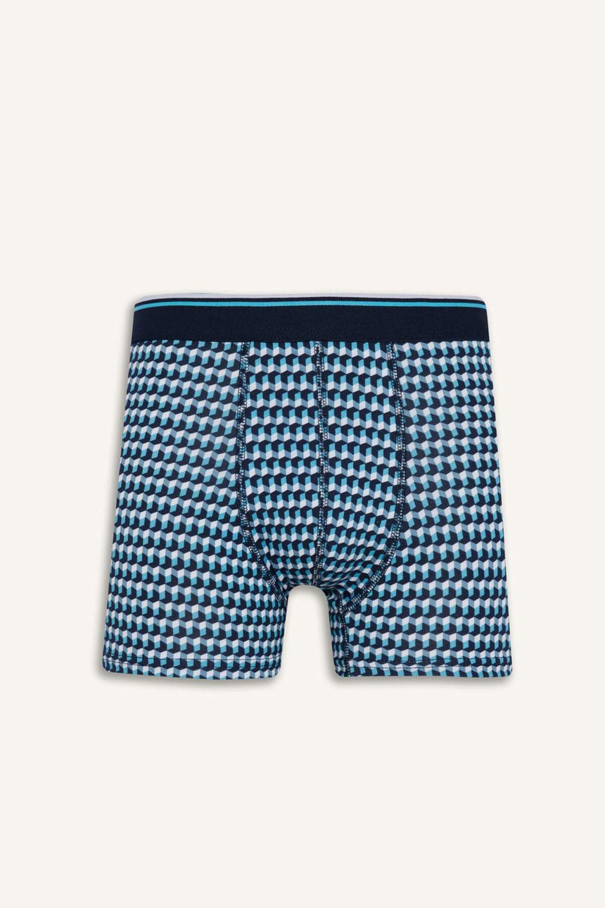 Defacto Erkek Knitted Boxer C3848Ax - Koyu Lacivert