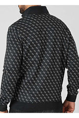 GUESS ERKEK KORBIN FULL ZIP TRAC Z2BQ06K7122 - Siyah/ Lacivert