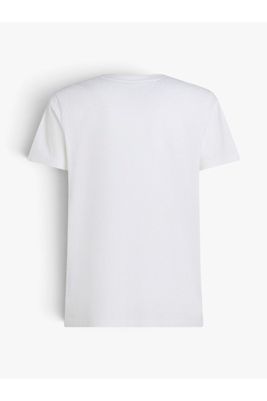 Tommy Hilfiger ERKEK ESSENTIAL REG FIT SOLID TEE MW0MW37267 - Beyaz