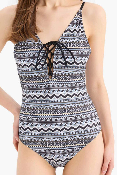 Defacto Kadın Swimsuit T3656Az - Siyah