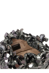 Guess Kadın holıday shıne top ha evenıngs-bags hwem9538750 - Metalik Gri
