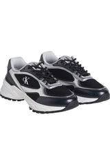 Calvin Klein Kadın HIKE RUNNER LACE UP MESH MIX MET YW0YW02063 - Gri