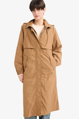 Defacto Kadın Raincoat E8554AX - Kahverengi