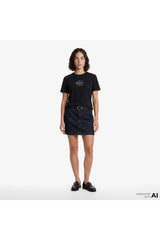 Calvin Klein Kadın SS CLASSIC FOIL MONOLOGO TEE LV047D873G - Siyah