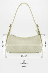 Calvin Klein Kadın EMBLEM AOP SMALL SHOULDER BAG LV04F3324G - Yeşil