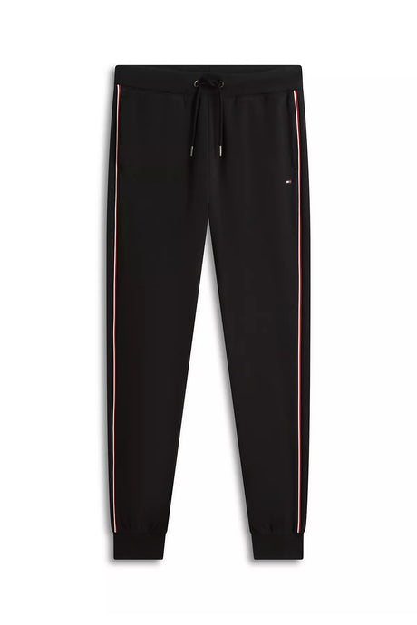 Tommy Hilfiger Erkek GLOBAL STRIPE SWEATPANTS MW0MW42882BDS - Siyah