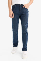 Defacto Erkek Trousers W7086AZ - Mavi/Siyah