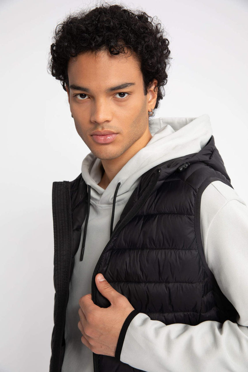 Defacto Erkek Vest N4652Az - Siyah