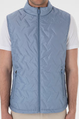US POLO ASSN ERKEK DOKUMA YELEK 2101028 - Mavi