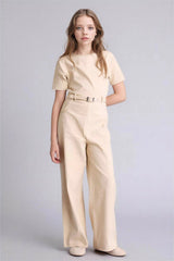 Defacto Çocuk Jump Suit G7086A8 - Açık Kahve