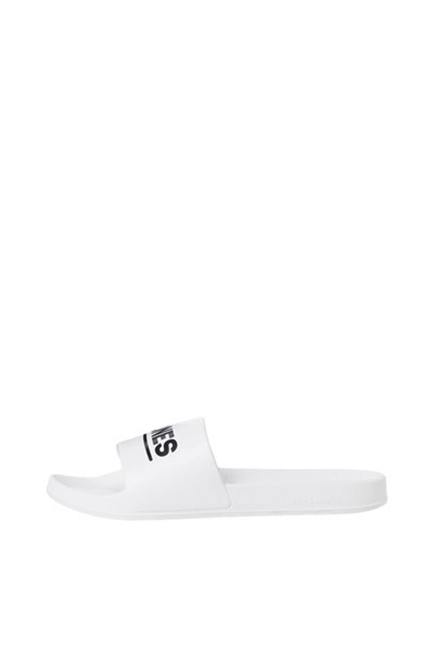 JACK&JONES JFWOLLIE SLIDER LN 12236477 - Beyaz
