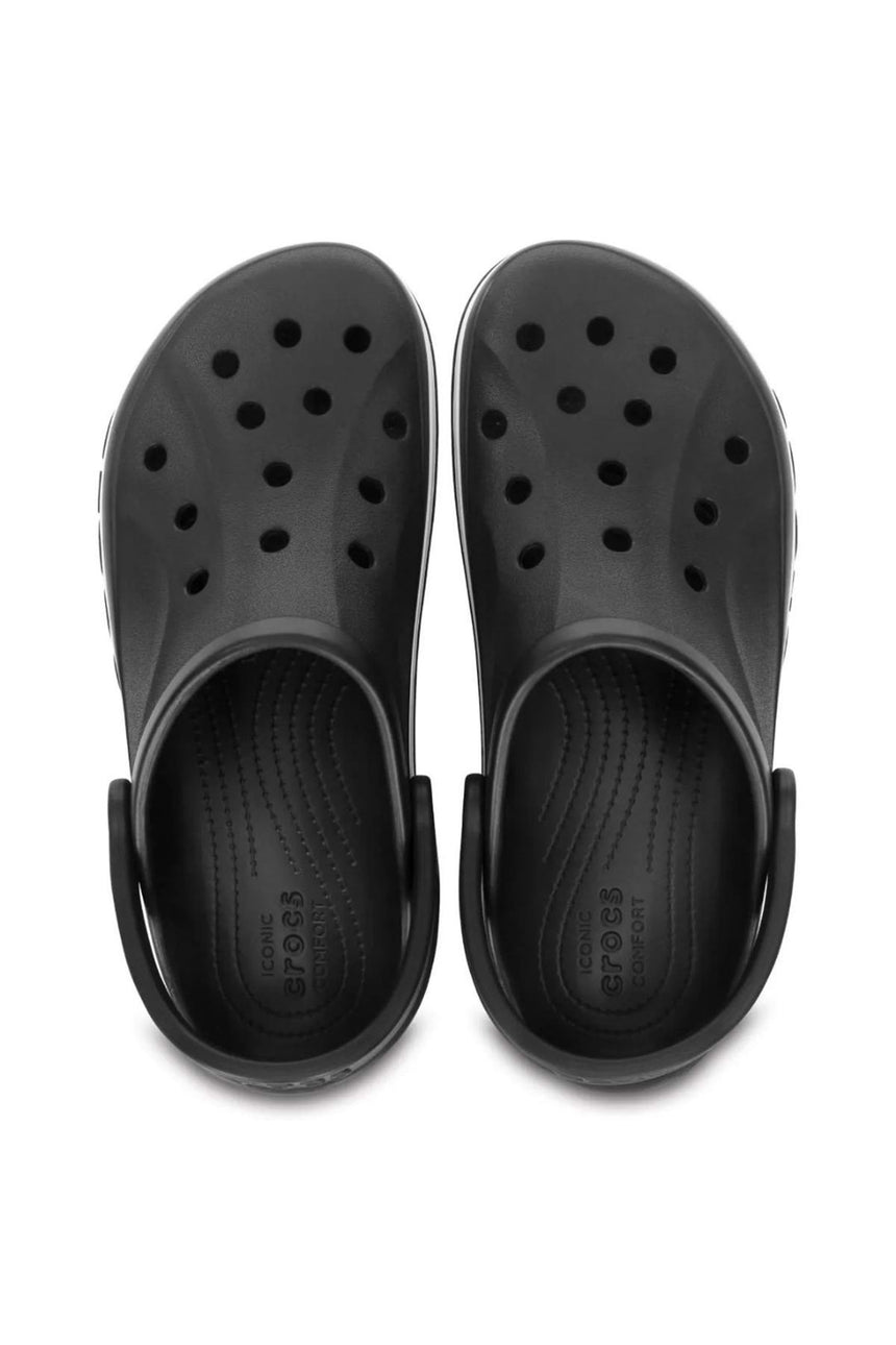 Crocs Unisex Bayaband Clog 205089 Terlik - Siyah / Beyaz