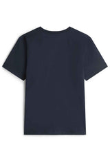 Tommy Hilfiger Erkek BRAND LOVE BIG TEXT TEE MW0MW42369DW5 - Koyu Lacivert
