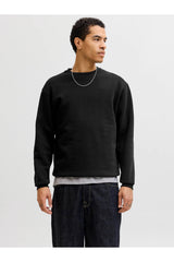 Jack & Jones Bradley Erkek Sweatshirt 12249341 - Siyah