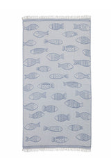LCW HOME S6AI53B8 HAV,FISHS-PEST - Çivit Mavisi