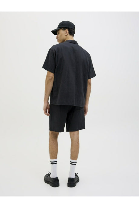 JACK&JONES JPSTJAIDEN PATRAS JOGGER SHORT REG 12274758 - Siyah