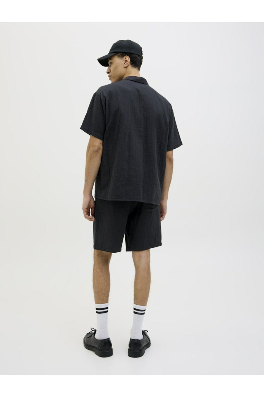 JACK&JONES JPSTJAIDEN PATRAS JOGGER SHORT REG 12274758 - Siyah