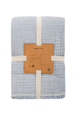 LCW HOME S60038V8 YTÖ,MUSLINDUZ-CK-YTO - Pastel Mavi