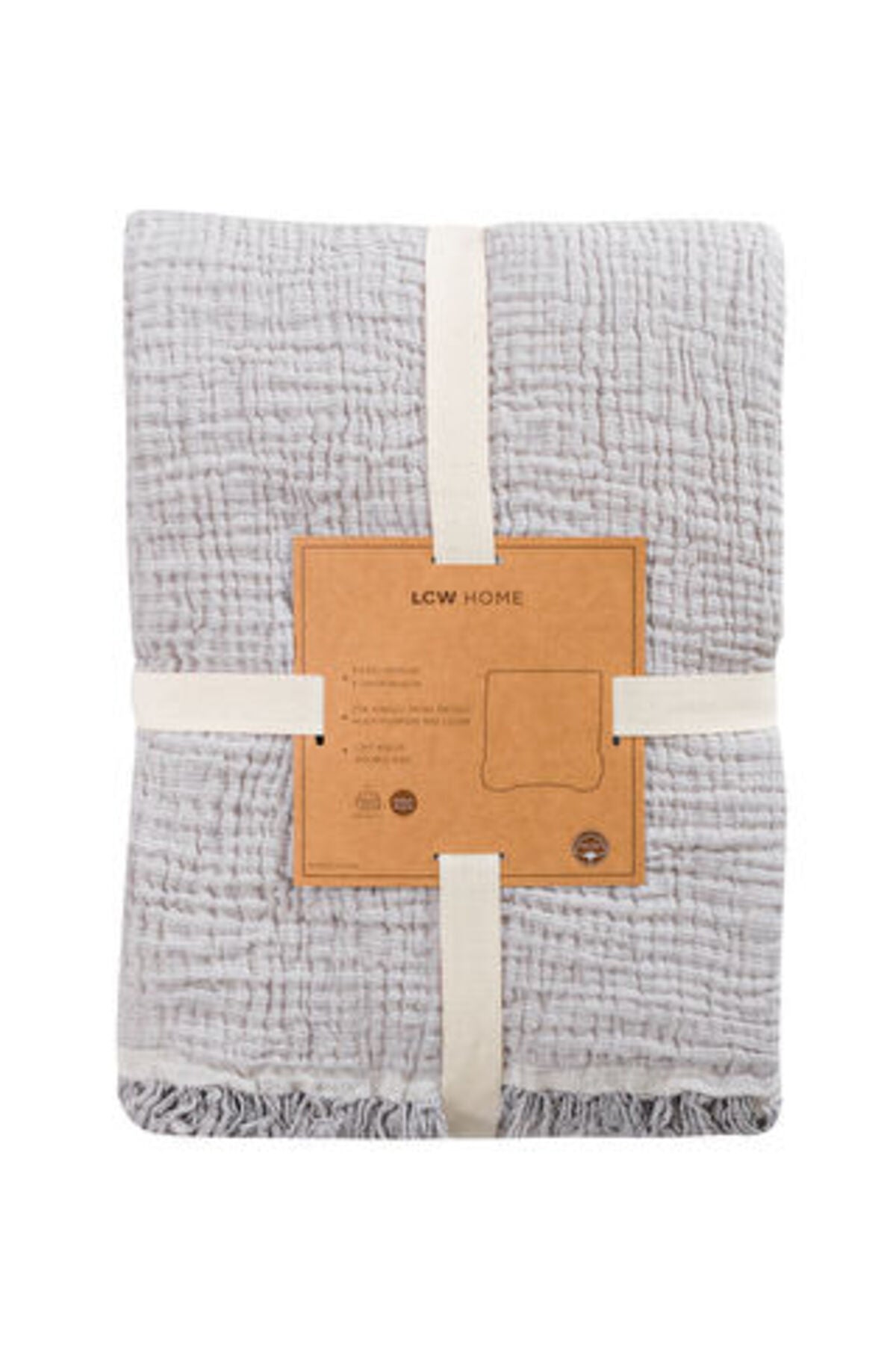 LCW HOME S60038AF YTÖ,MUSLINDUZ-CK-YTO - Gri