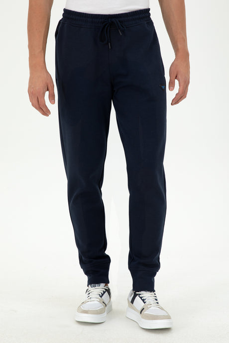 US POLO ASSN ERKEK ÖRME PANTOLON 2021111 - Lacivert