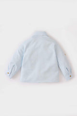 Defacto Çocuk Long Sleeve Shirt E2021A5 - Açık Mavi