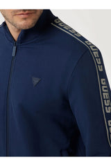 GUESS ERKEK FULL ZIP NEW ARLO SW Z2YQ12K6ZS1 - Açık Mavi