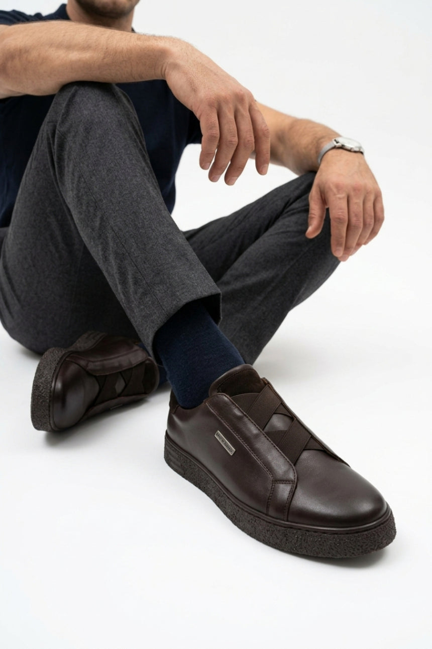 Pierre Cardin Erkek Ayakkabı 169-586 EXCLUSIVE - Kahverengi