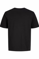JACK&JONES JPRBLAOSCAR SS TEE FST PLS 12302519 - Siyah