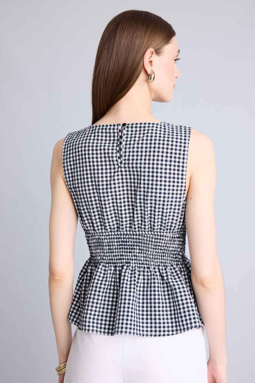 Defacto KADIN Woven Top H5968AX - Koyu Lacivert