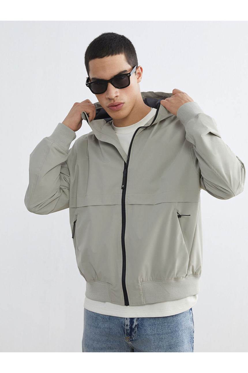 LC Waikiki Erkek Rüzgarlık S63928C8 - Gri