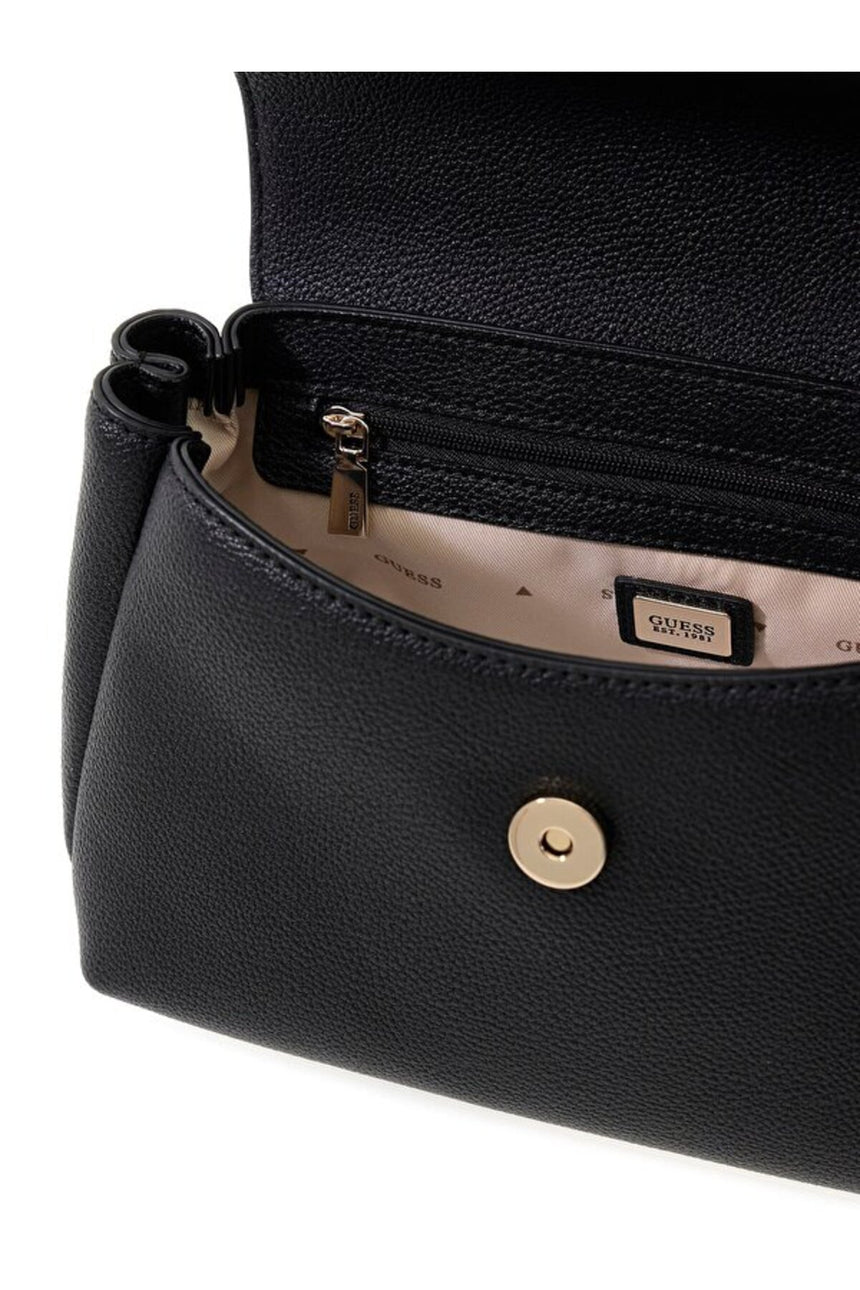 GUESS KADIN EVIE TOP HANDLE FLAP HWBG9664200 - Mavi