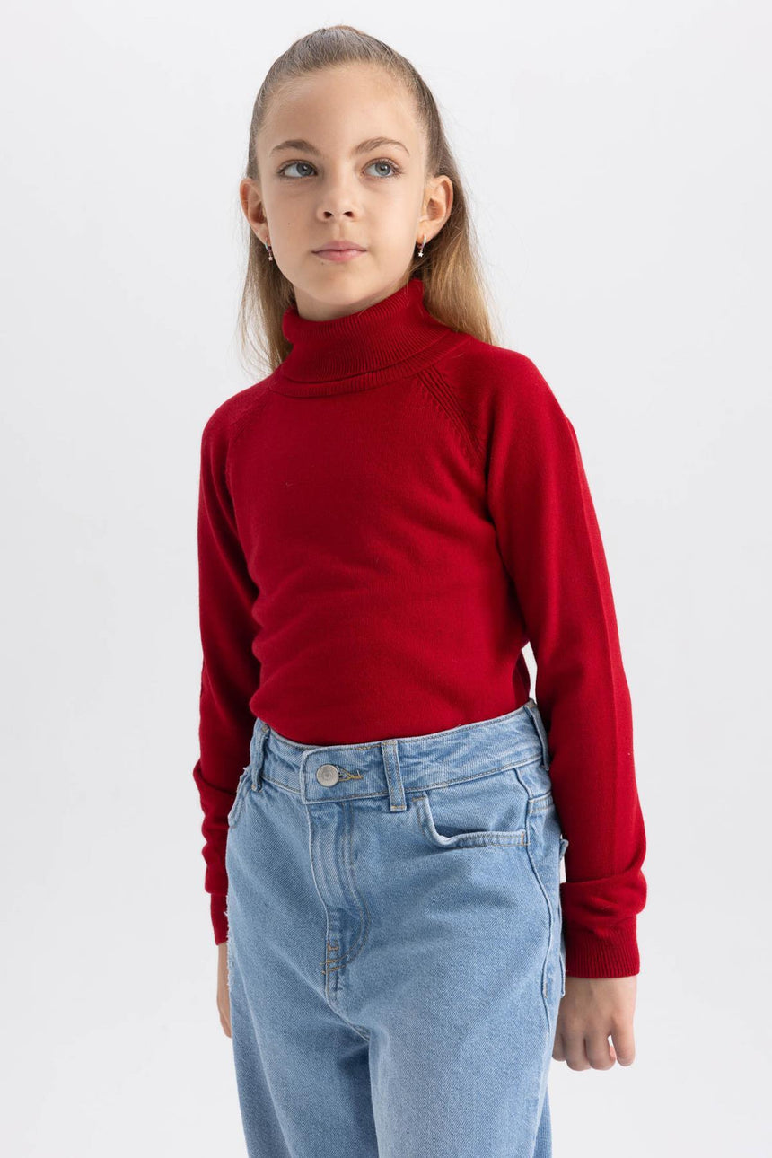 Defacto Çocuk Pullover R1953A6 - Kırmızı
