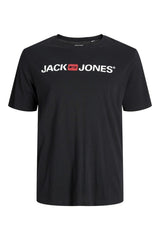 JACK&JONES JJECORP LOGO TEE SS CREW NECK NOOS PLS 12184987 - Siyah