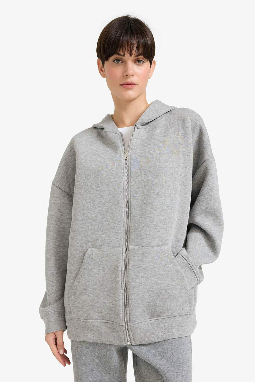 Defacto Kadın Cardigan C6871Ax - Gri