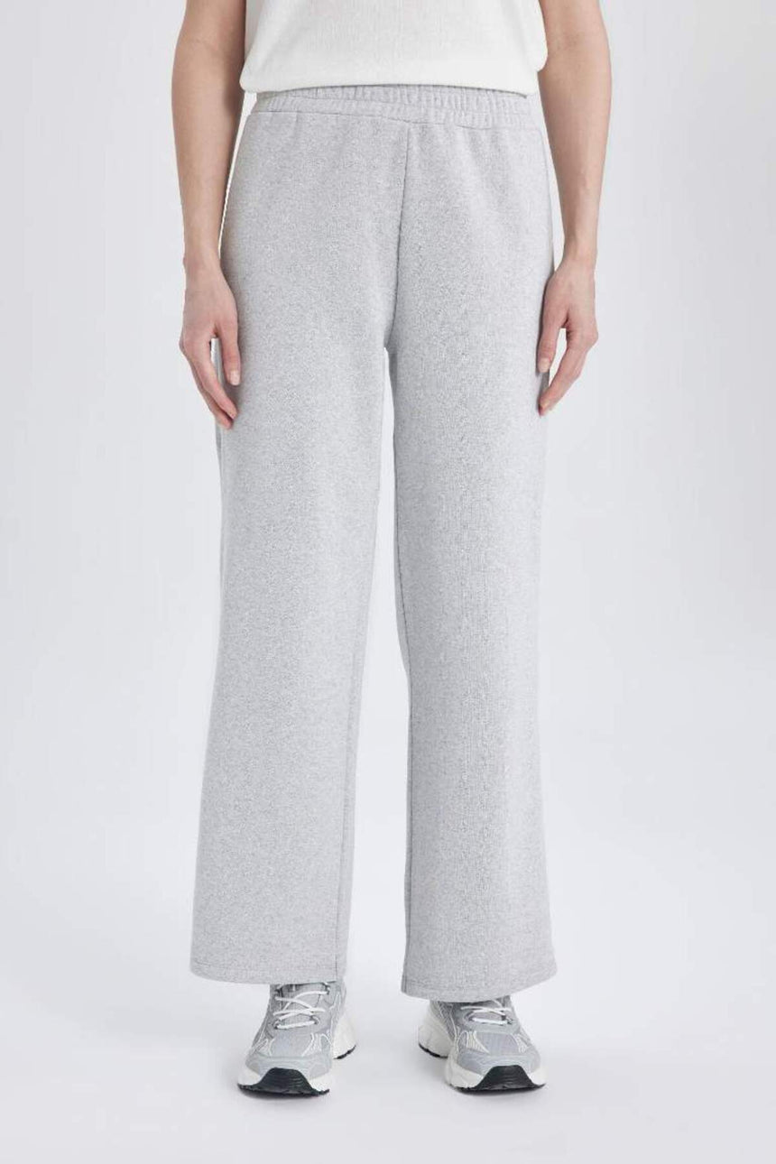 Defacto Kadın Trousers C1818Ax - açık Gri