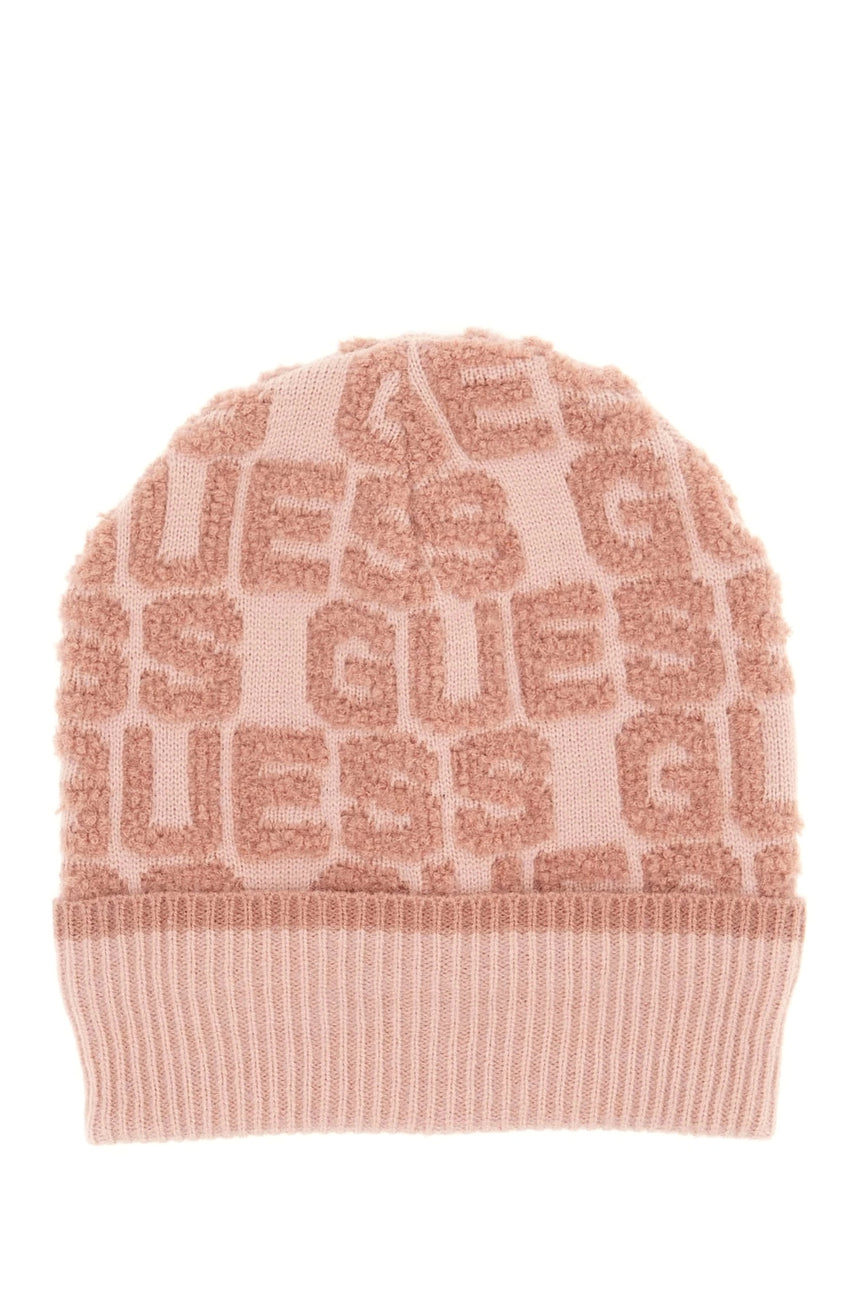 GUESS KADIN TEDDY GUESS BEANIE AW5425POL03 - Gül Kurusu