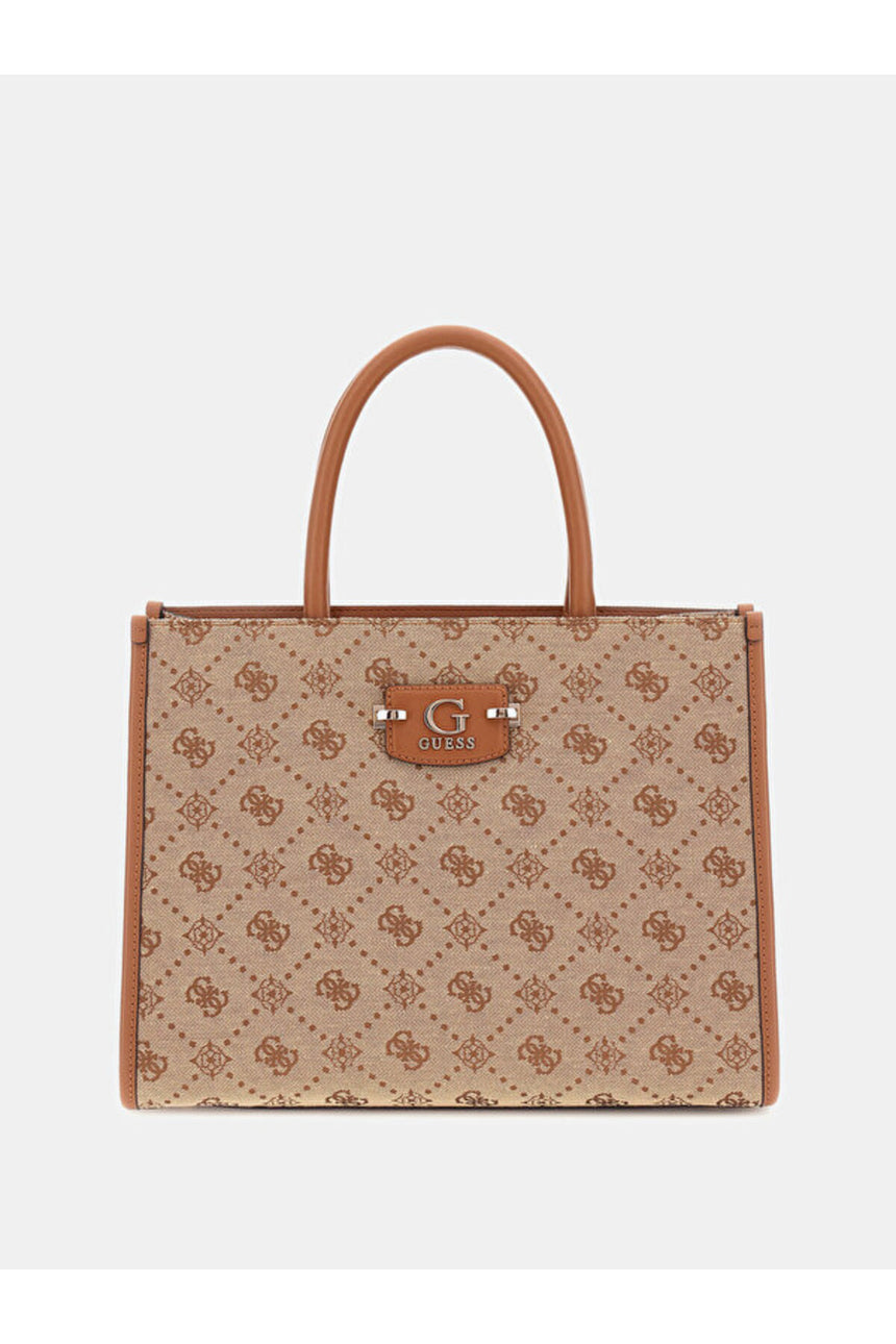 GUESS KADIN NEDA 2 COMP TOTE HWJP9654220 - Açık Bej/ Kahverengi