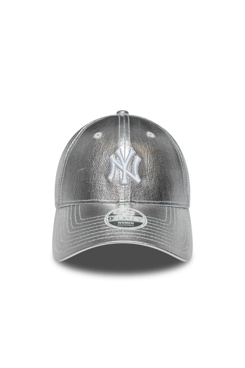NEW ERA 60758957 WMNS METALLIC 9FORTY ŞAPKA - Gümüş