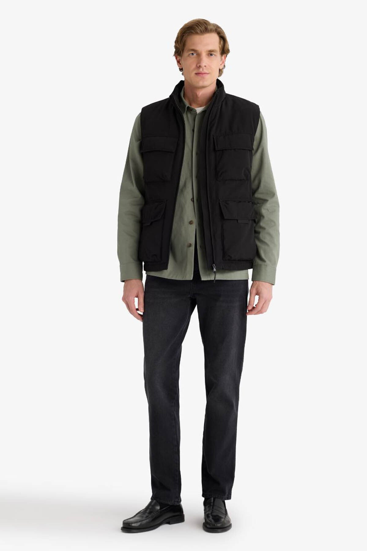 Defacto Erkek Outer Wear D6288AX - Siyah