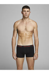 JACK&JONES JACBASIC TRUNKS 7 PACK NOOS PLS 12268845 - Siyah