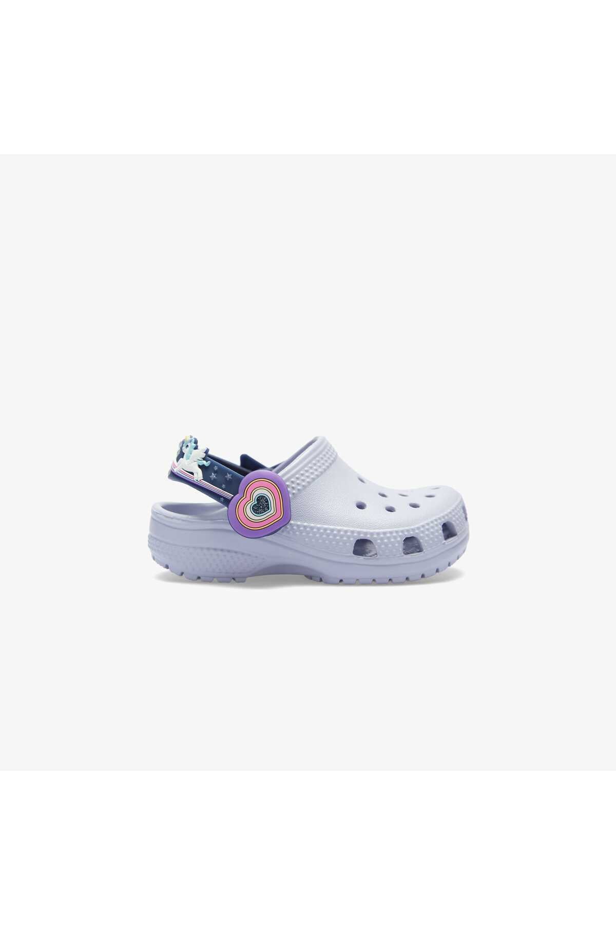 Crocs Kids Imagination Lightsbkstrpcgt 211892 Çocuk Terlik - Mor