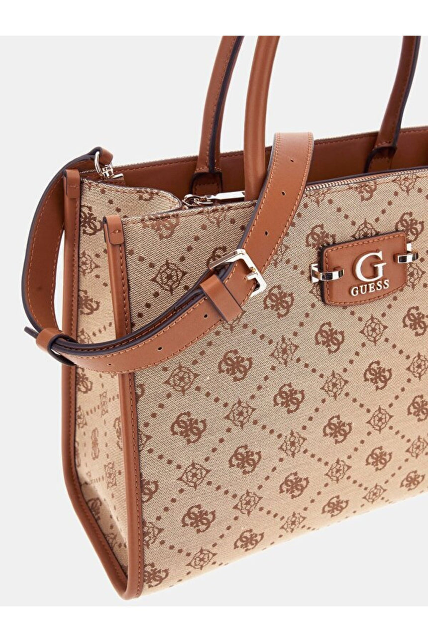 GUESS KADIN NEDA 2 COMP TOTE HWJP9654220 - Açık Bej/ Kahverengi