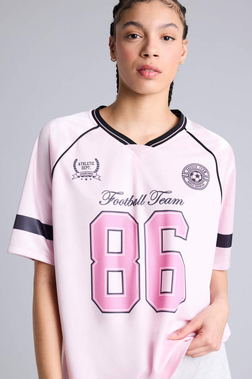 Defacto Kadın Short Sleeve T-Shirt G6228AX - Açık Pembe