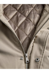 Jack & Jones Norrebro Erkek Şişme Mont 12301609 - Gri