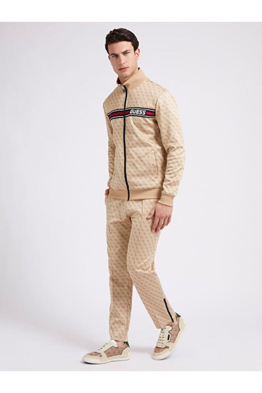GUESS ERKEK KORBIN FULL ZIP TRAC Z2BQ06K7122 - Bej