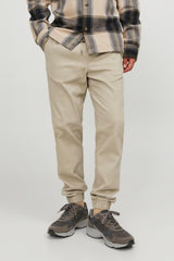 JACK&JONES PANTS 12224518 - Açık Kahverengi