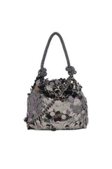 Guess Holiday Shine Kadın Omuz Çantası HWEM9538750 - Metalik Gri