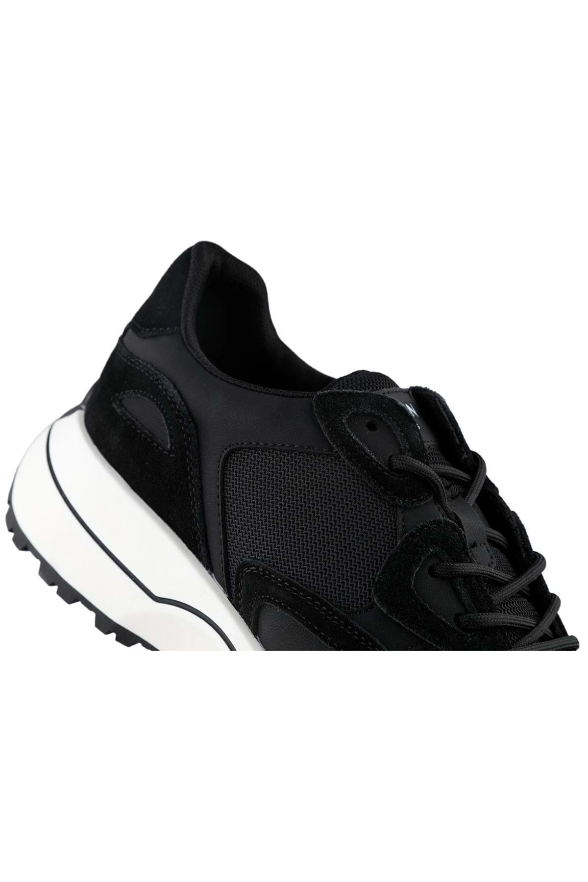 Lufian Graham Erkek Sneaker 111230268 - Siyah