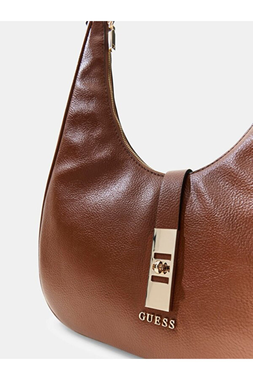 GUESS KADIN BROOKE HOBO HWBG9897020 - Kahverengi
