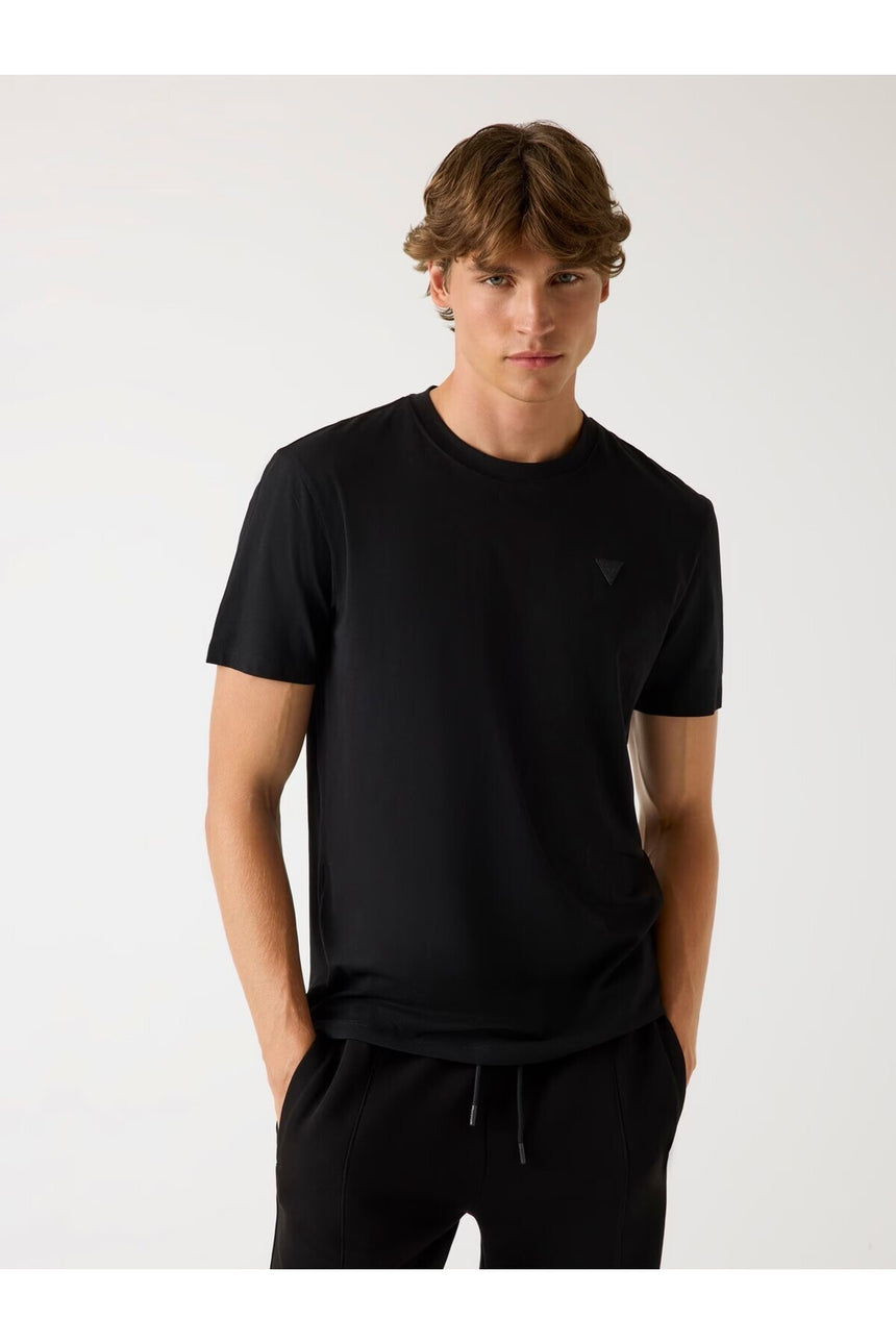 GUESS ERKEK HEDLEY SS T-SHIRT Z2YI12JR06K - Siyah